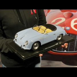 Porsche 356 A Speedster 1955 Light Blue 1/12 KK Scale KKDC120095