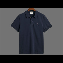 Gant Polo Shirt Shield Night Blue - Men 2210-433