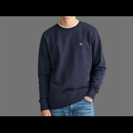 Gant Pullover Baumwolle Marineblau 2006065-433 - Herren