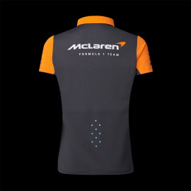 McLaren F1 Team Polo Shirt Norris Piastri Papaya Orange / Phantom TF2610 - Women's