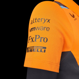 McLaren F1 Team Poloshirt Norris Piastri Papaya Orange / Phantom TF2610 - Damen