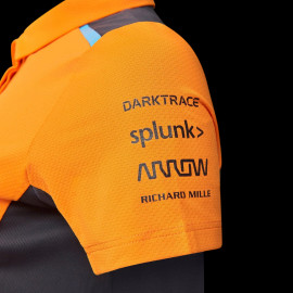 McLaren F1 Team Poloshirt Norris Piastri Papaya Orange / Phantom TF2610 - Damen