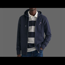 Gant Jacket Hoodie Navy Blue - men 2007059-433