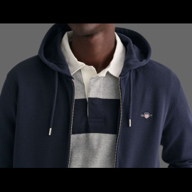 Gant Jacke Hoodie mit Kapuze Marineblau - Herren 2007059-433