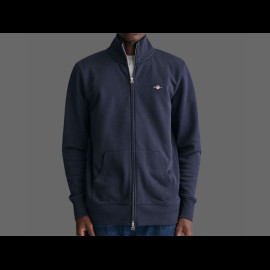 Gant Jacket Zipped Sweat Evening blue 2008006-433 - men