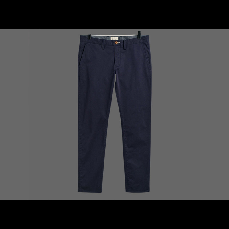 Gant Pantalon Chino Slim Fit Marineblau 1505221-410 - Herren