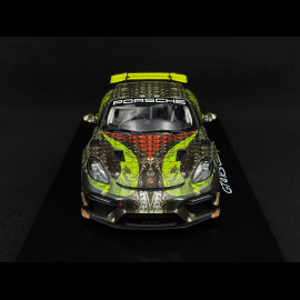 Porsche 718 Cayman GT4 RS Clubsport 982 "Cayman Hunter" 2023 Grün 1/18 Spark WAP0216020TCAY