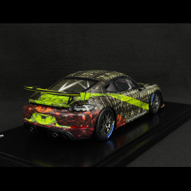 Porsche 718 Cayman GT4 RS Clubsport 982 "Cayman Hunter" 2023 Green 1/18 Spark WAP0216020TCAY