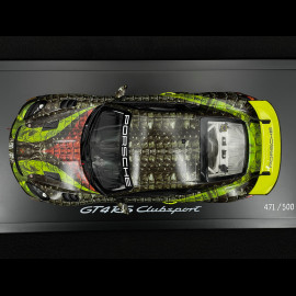 Porsche 718 Cayman GT4 RS Clubsport 982 "Cayman Hunter" 2023 Grün 1/18 Spark WAP0216020TCAY