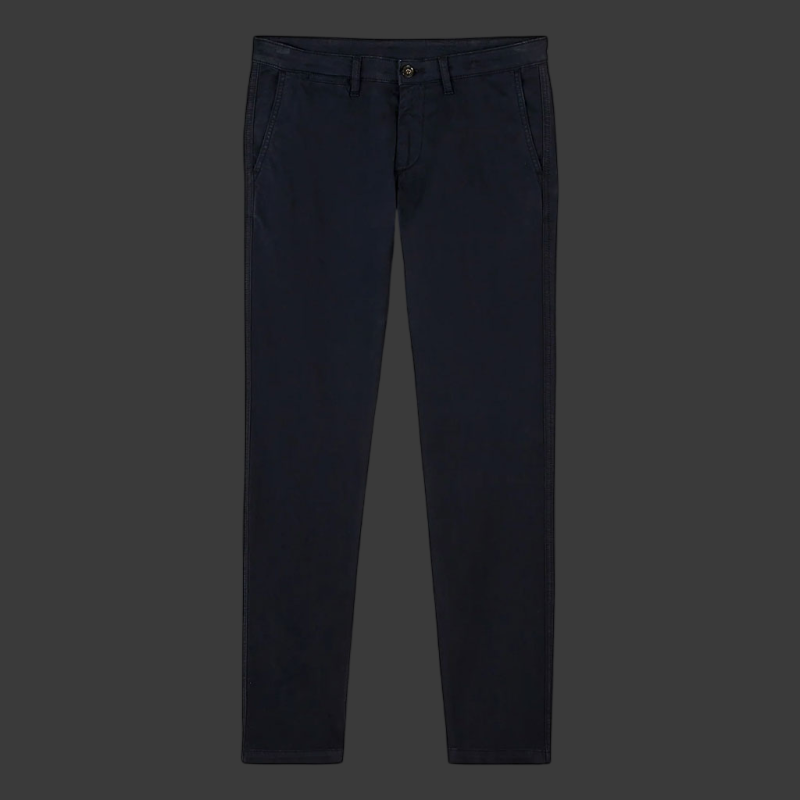 Eden Park Pants Chino Twill Navy blue H23BAS0C0001 - men