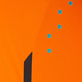 McLaren F1 Team T-Shirt Oscar Piastri n° 81 Papaya Orange / Phantom TM5321 - Herren