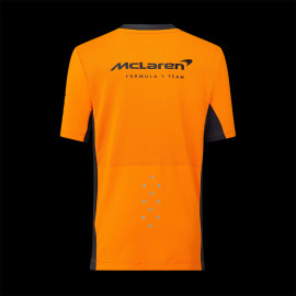 McLaren F1 Team T-Shirt Norris Piastri Papaya Orange TJ2607 - Kinder