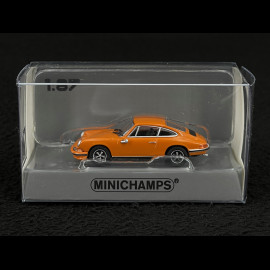 Porsche 911 S 1972 Signal Orange 1/87 Minichamps 870064424