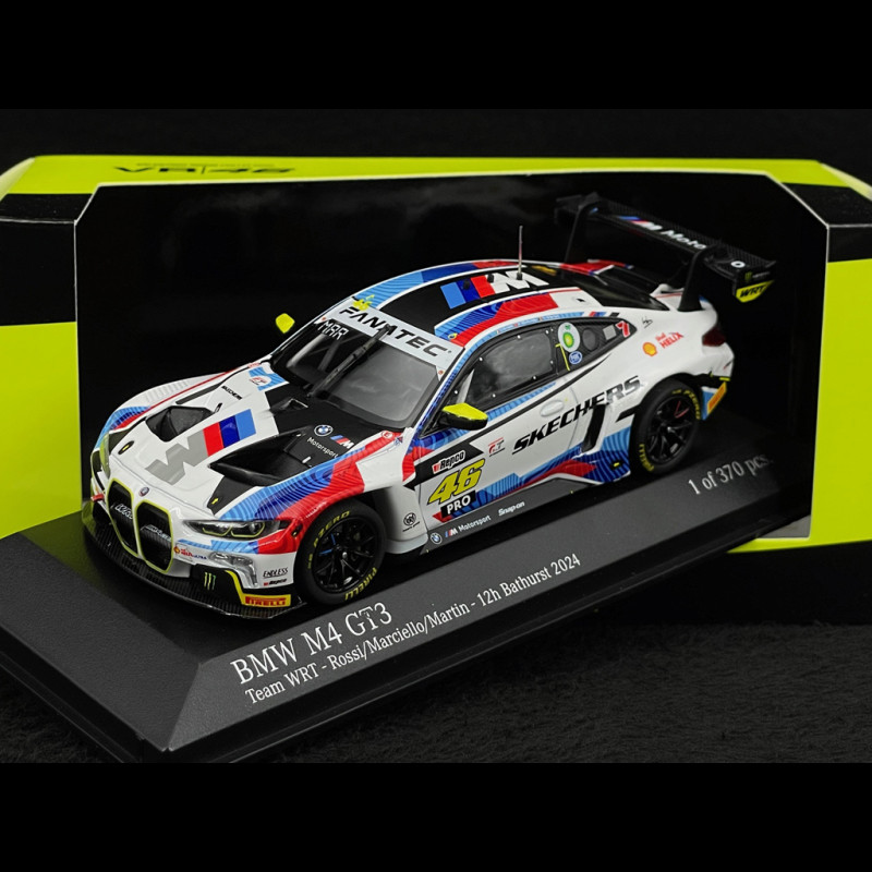 Valentino Rossi BMW M4 GT3 n° 46 5. 12h Bathurst 2024 1/43 Minichamps 410242746