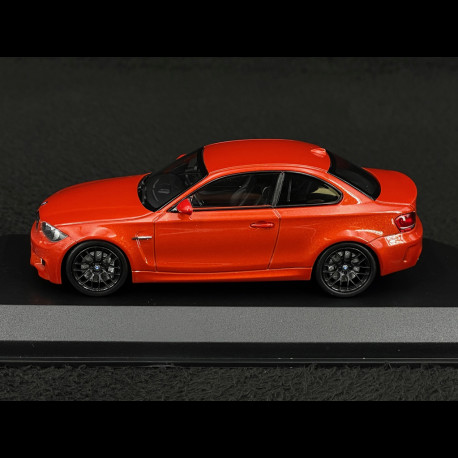 BMW Serie 1 M Coupe 2011 Metallic Orange 1/43 Minichamps 940020120