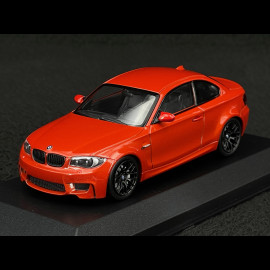 BMW Serie 1 M Coupe 2011 Metallic Orange 1/43 Minichamps 940020120