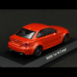 BMW Serie 1 M Coupe 2011 Metallic Orange 1/43 Minichamps 940020120