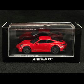 Porsche 911 Carrera GTS Typ 992.2 2024 Indischrot 1/43 Minichamps 410064120