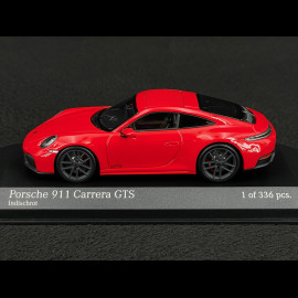 Porsche 911 Carrera GTS Typ 992.2 2024 Indischrot 1/43 Minichamps 410064120
