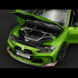 BMW M4 CSL 2023 Matt Green Metallic 1/18 Minichamps 110023020