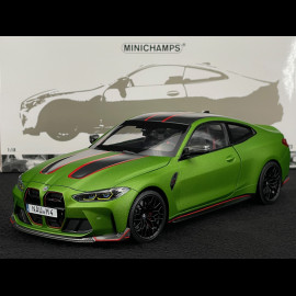 BMW M4 CSL 2023 Mattes Metallic-Grün 1/18 Minichamps 110023020