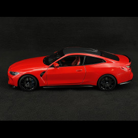 BMW M4 2024 Metallic Rot 1/18 Minichamps 110020140