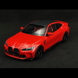 BMW M4 2024 Metallic Rot 1/18 Minichamps 110020140