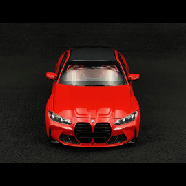 BMW M4 2024 Metallic Rot 1/18 Minichamps 110020140