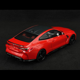 BMW M4 2024 Metallic Red 1/18 Minichamps 110020140