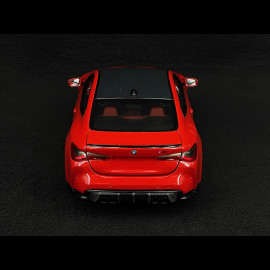 BMW M4 2024 Metallic Red 1/18 Minichamps 110020140