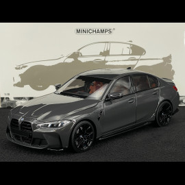 BMW M3 2024 Metallic Grau 1/18 Minichamps 110020221