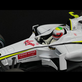 Rubens Barrichello Brawn GP BGP001 n° 23 Winner Europe GP 2009 1/18 Minichamps 180090223