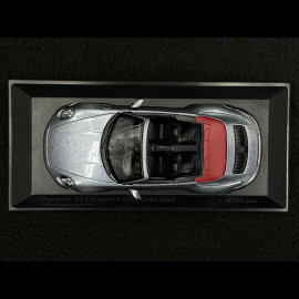 Porsche 911 Carrera GTS Cabriolet Type 992.2 2024 Vanadium Grey Metallic 1/43 Minichamps 410064132