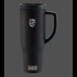 Porsche Goblet AHEAD Crest Thermos Bottle Grained Matt Black WAP0501720SAHD