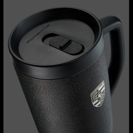 Porsche Becher AHEAD Wappen Isothermal Körniges Mattschwarz WAP0501720SAHD