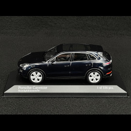 Porsche Cayenne 2017 Moonlight blue 1/43 Minichamps 410066300