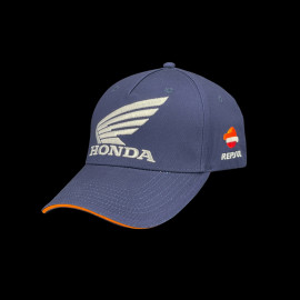 Honda Cap Repsol HRC Moto GP Marineblau TU5383-190 - Unisex