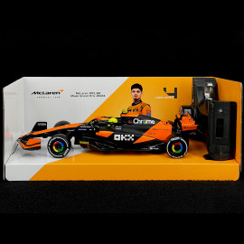 Lando Norris McLaren MCL38 n° 4 Winner Miami GP F1 2024 Radio Controlled R/C 1/24 Maisto Tech M82359N