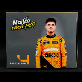 Lando Norris McLaren MCL38 n° 4 Gewinner Miami GP F1 2024 R/C Funkgesteuert 1/24 Maisto Tech M82359N