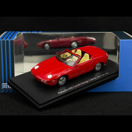 Porsche 928 S4 Carelli Design Cabrio 1987 Red 1/43 AUTOCULT ATC60107