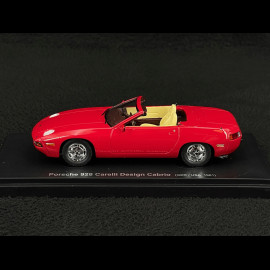 Porsche 928 S4 Carelli Design Cabrio 1987 Red 1/43 AUTOCULT ATC60107