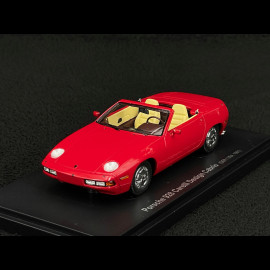 Porsche 928 S4 Carelli Design Cabrio 1987 Red 1/43 AUTOCULT ATC60107