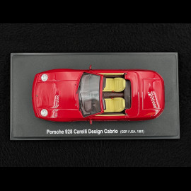 Porsche 928 S4 Carelli Design Convetible 1981 Rot 1/43 AUTOCULT ATC60107