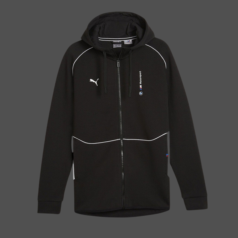 BMW Jacke Motorsport Puma Kapuzenjacke Schwarz 624144-01 - herren