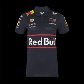 Red Bull Racing F1 Team Poloshirt Kollektion Replika Nachthimmel TF9865-020 - Damen