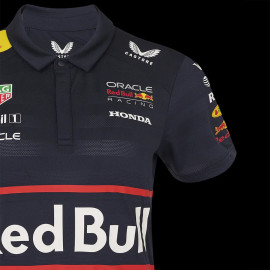 Red Bull Racing F1 Team Poloshirt Kollektion Replika Nachthimmel TF9865-020 - Damen