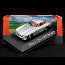 Mercedes 300 SL W198 1954 Silver gray metallic 1/43 Atlas Collection 10101Diver300SL