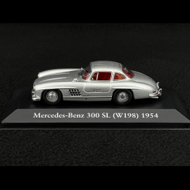 Mercedes 300 SL W198 1954 Silbergrau Metallic 1/43 Atlas Collection 10101Diver300SL
