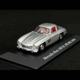Mercedes 300 SL W198 1954 Silver gray metallic 1/43 Atlas Collection 10101Diver300SL