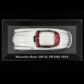 Mercedes 300 SL W198 1954 Silbergrau Metallic 1/43 Atlas Collection 10101Diver300SL